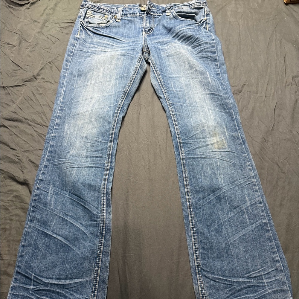 Premier Denim Blue Women's Flare Jeans